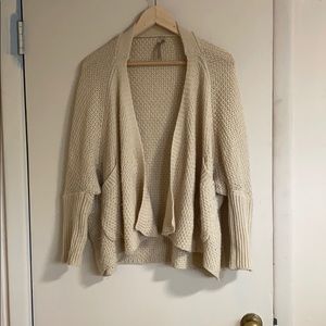 cozy oatmeal cardigan